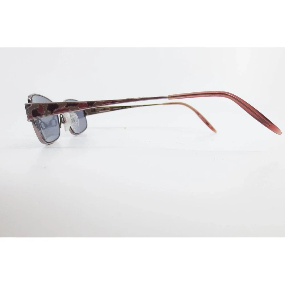 Charmant CH10850 Rose Pure Titanium Rectangular Eyeglasses Frames 52-17-135 3